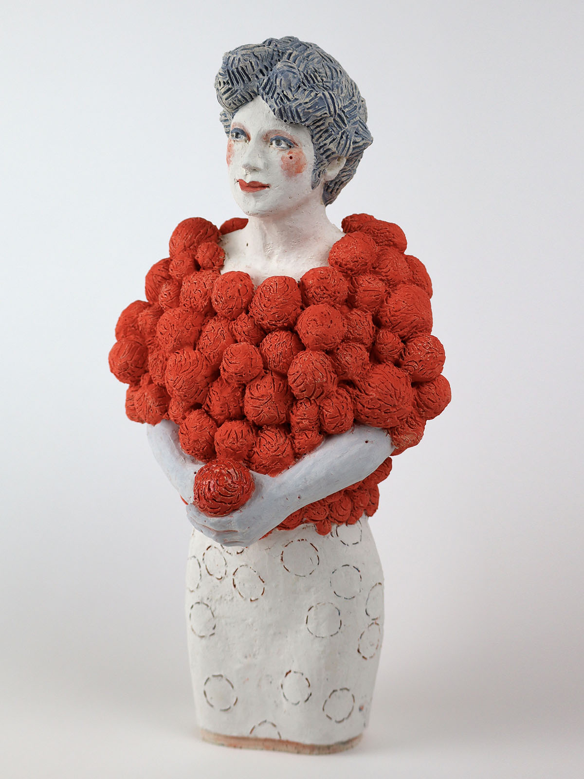 La femme boule de laine