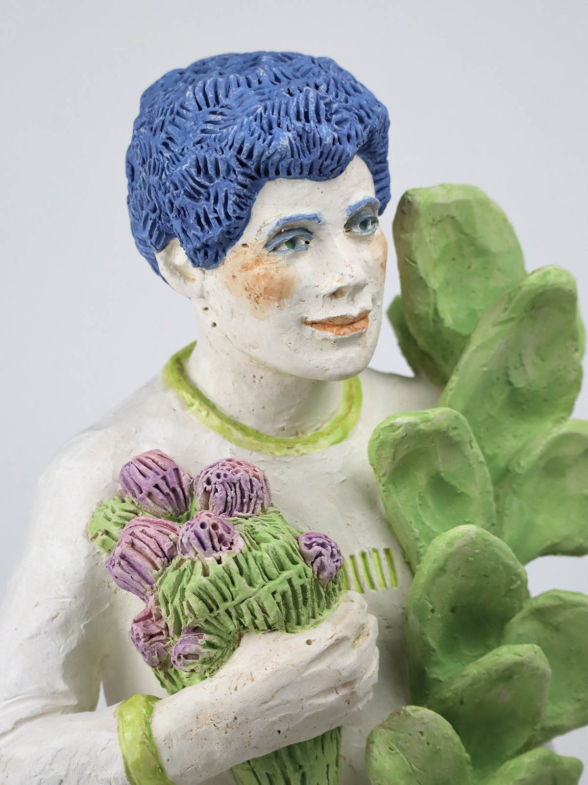 Le jeune homme qui aimait la vie en vert